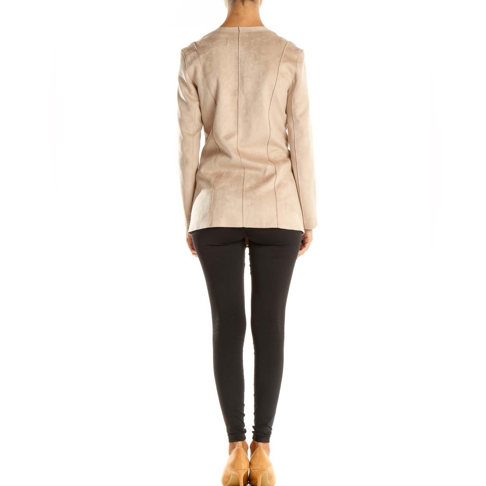 Zara suede tie jacket - Picture 4 of 5
